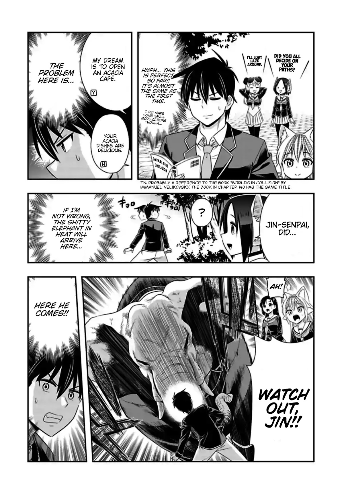 Murenase! Shiiton Gakuen Chapter 145 - Page 7