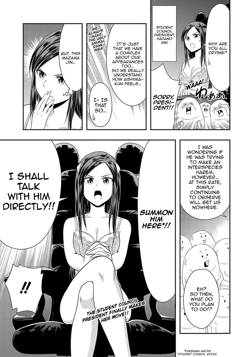 Murenase! Shiiton Gakuen Chapter 15 - Page 21