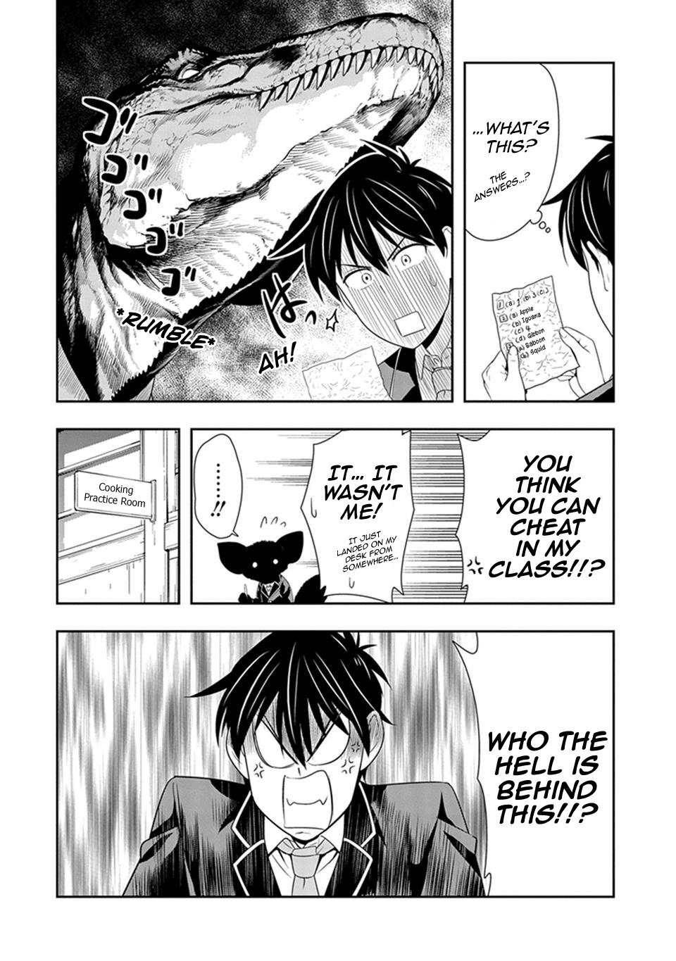 Murenase! Shiiton Gakuen Chapter 15 - Page 8