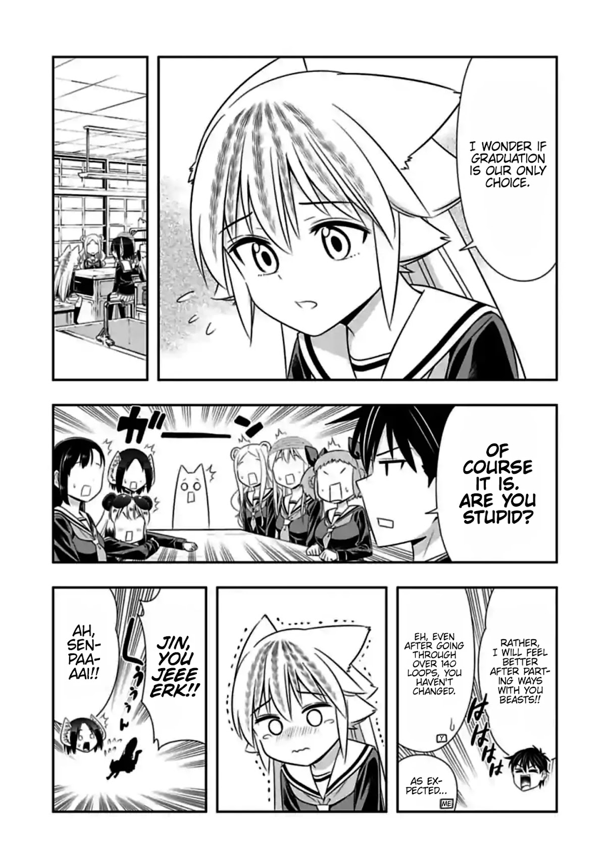 Murenase! Shiiton Gakuen Chapter 150 - Page 3