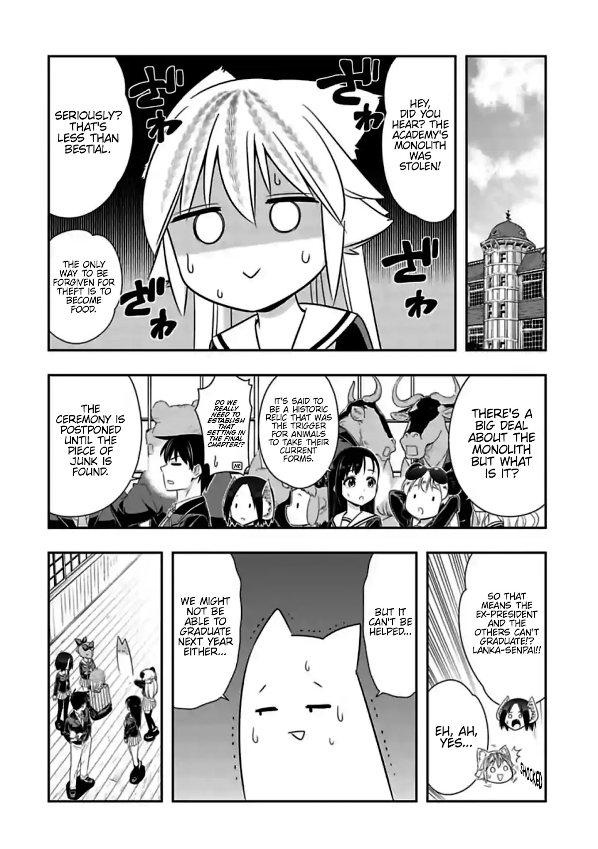 Murenase! Shiiton Gakuen Chapter 151 - Page 3