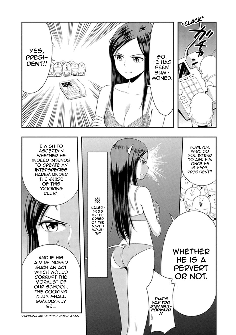 Murenase! Shiiton Gakuen Chapter 16 - Page 3