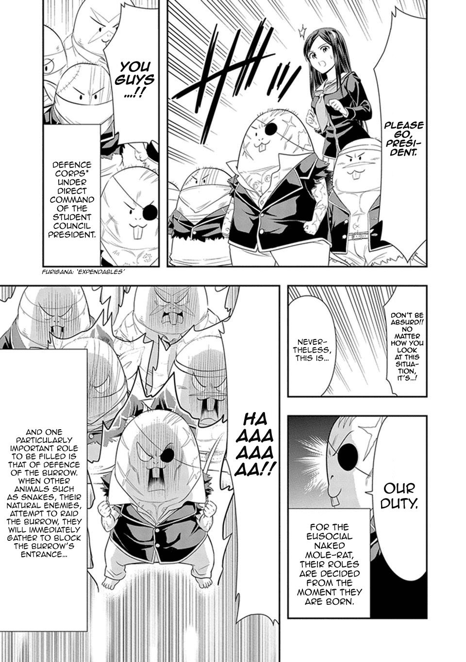 Murenase! Shiiton Gakuen Chapter 16 - Page 9