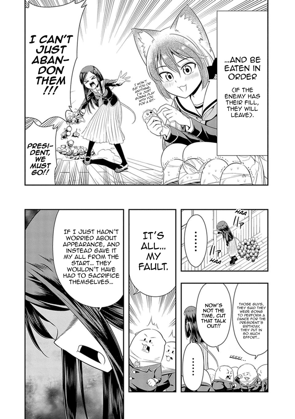 Murenase! Shiiton Gakuen Chapter 16 - Page 10