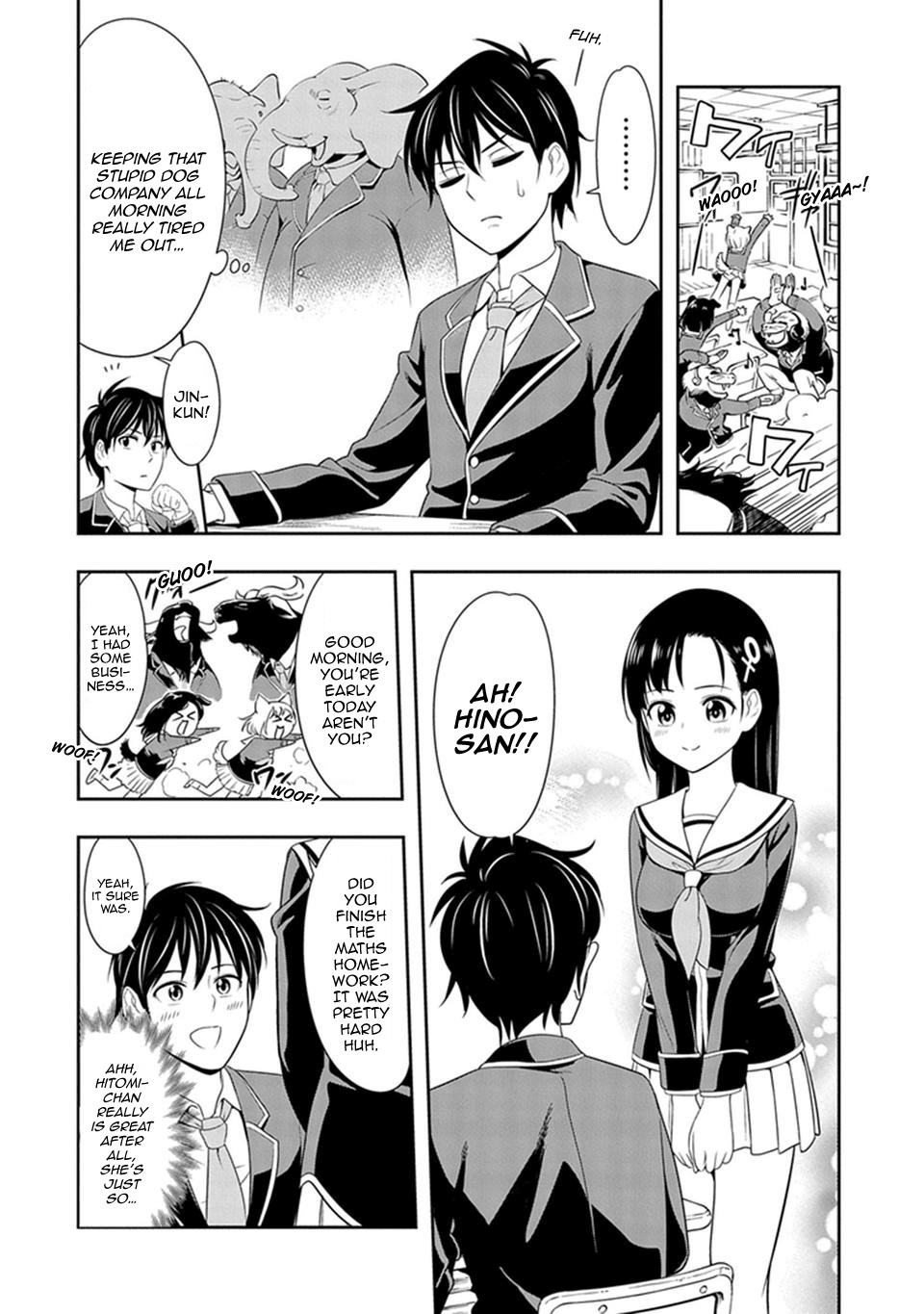 Murenase! Shiiton Gakuen Chapter 2 - Page 8
