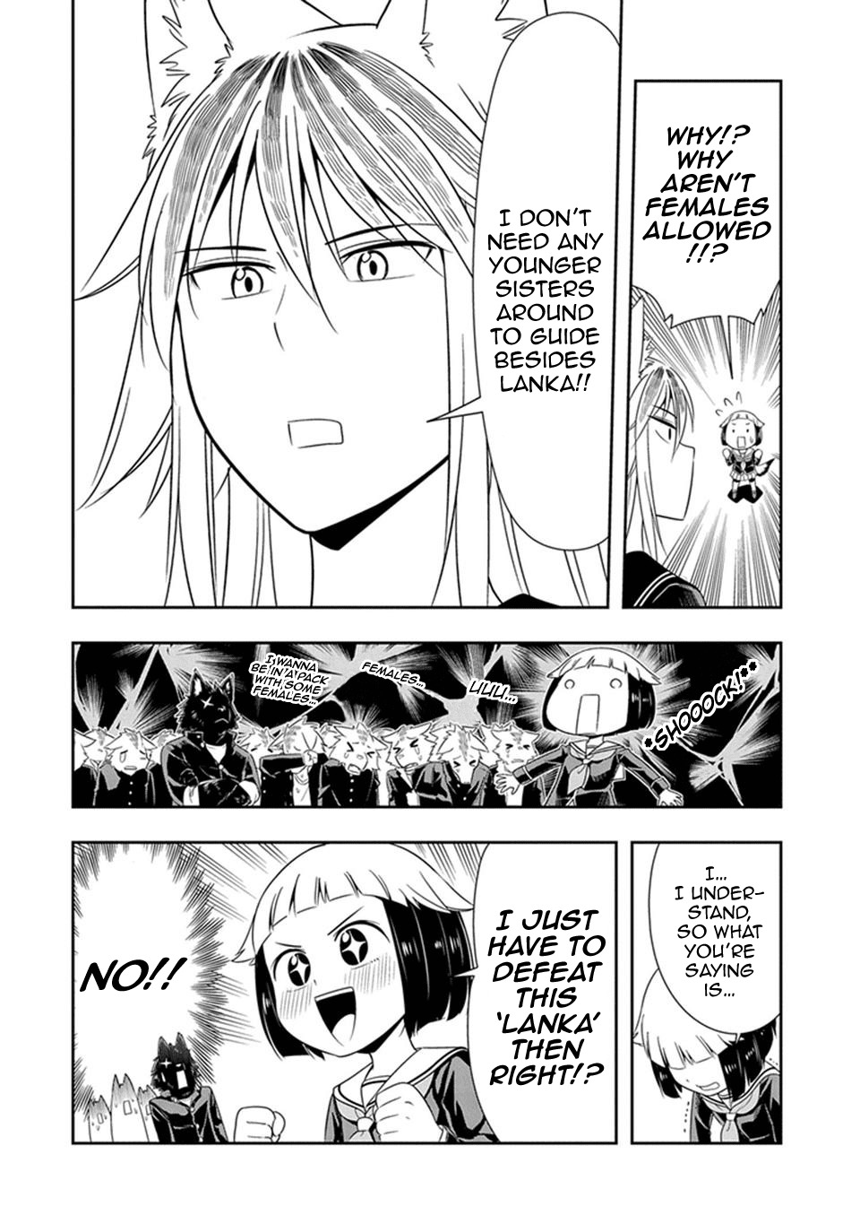 Murenase! Shiiton Gakuen Chapter 22 - Page 14