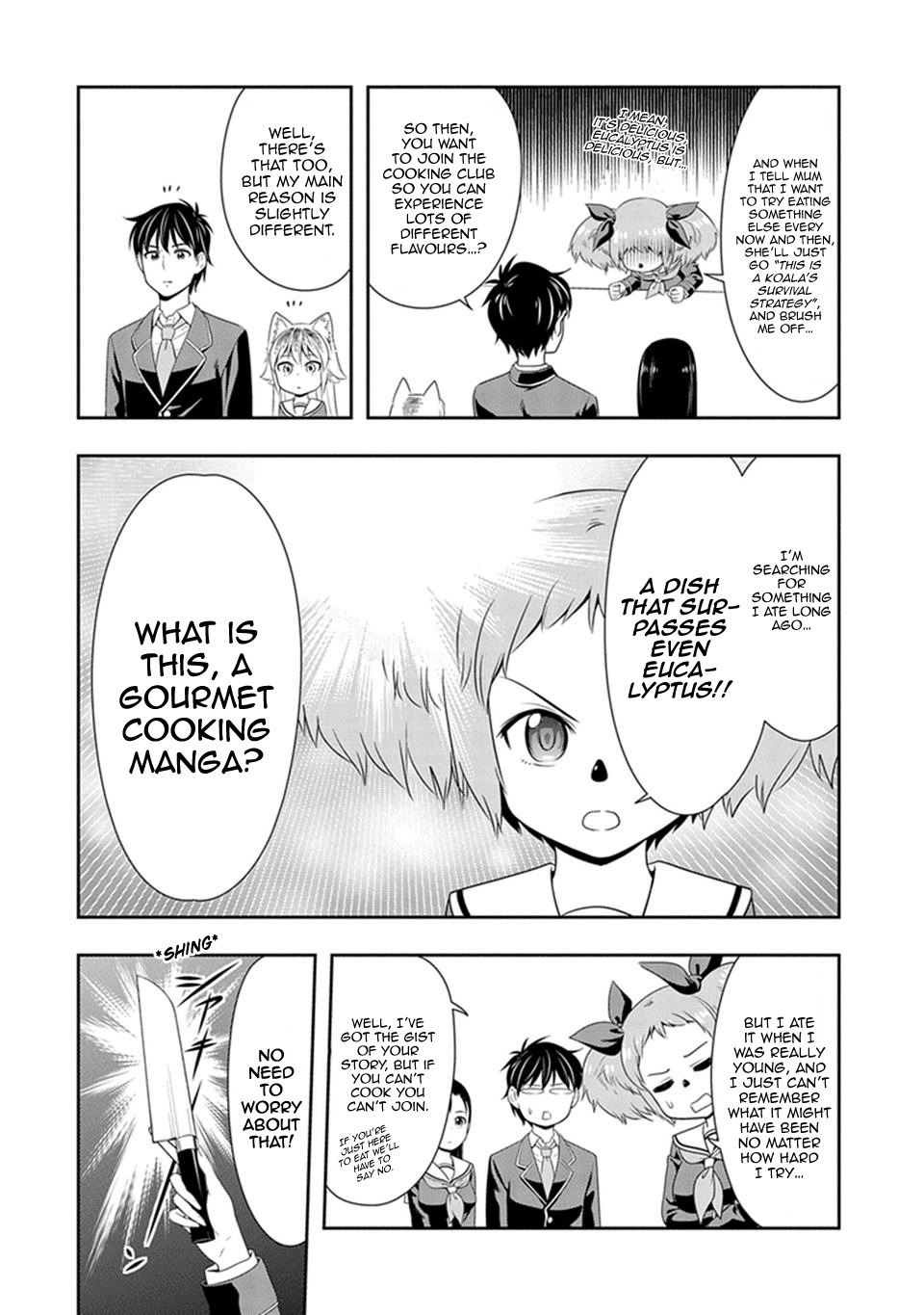 Murenase! Shiiton Gakuen Chapter 3 - Page 8