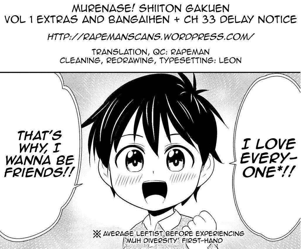 Murenase! Shiiton Gakuen Chapter 32.6 - Page 30
