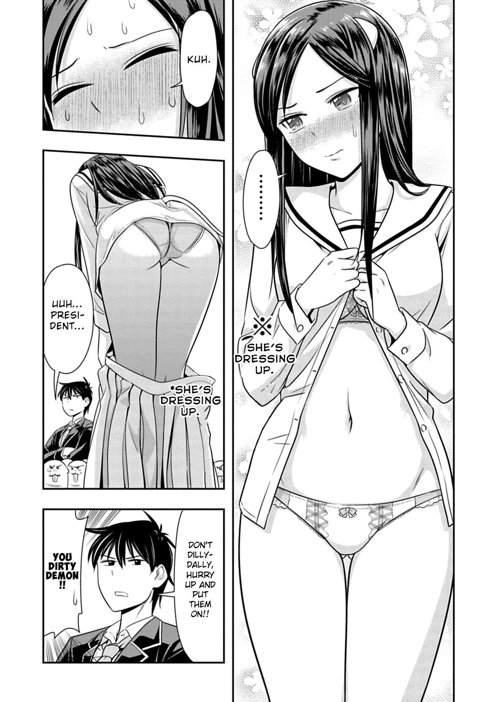 Murenase! Shiiton Gakuen Chapter 35 - Page 13