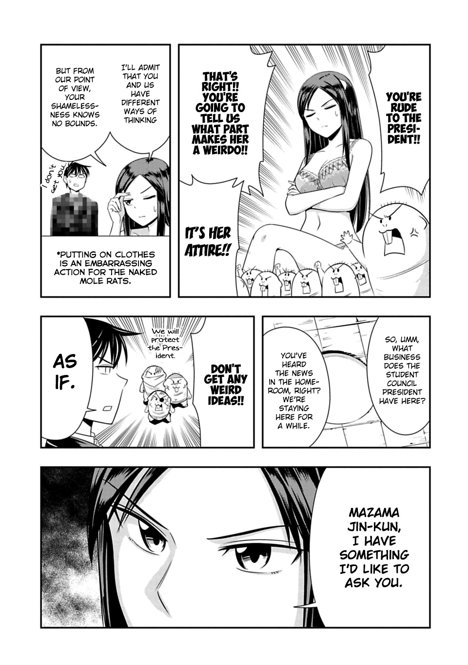 Murenase! Shiiton Gakuen Chapter 35 - Page 7