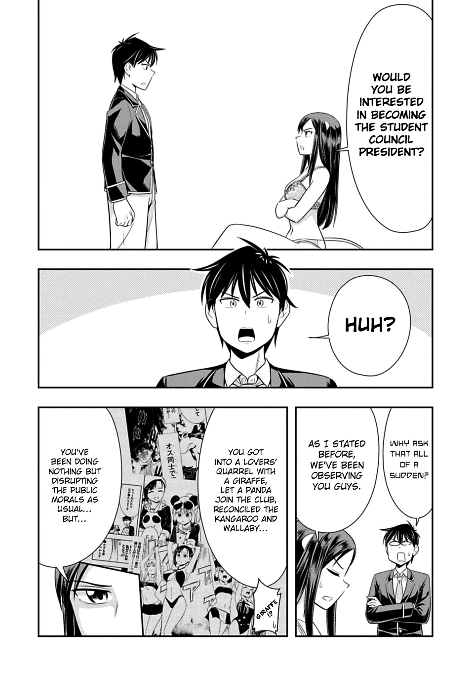 Murenase! Shiiton Gakuen Chapter 35 - Page 8