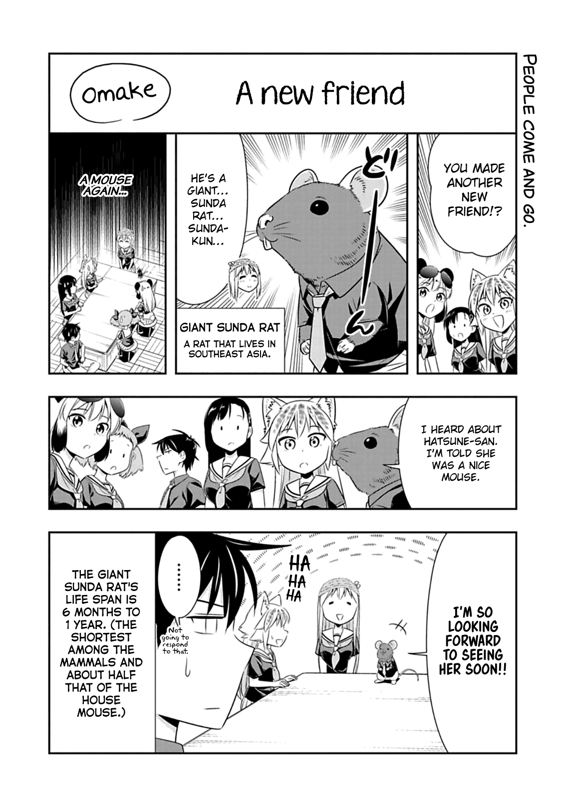 Murenase! Shiiton Gakuen Chapter 60.5 - Page 1