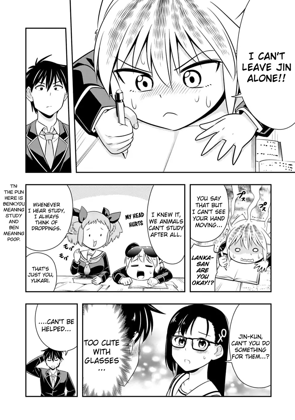 Murenase! Shiiton Gakuen Chapter 64 - Page 9