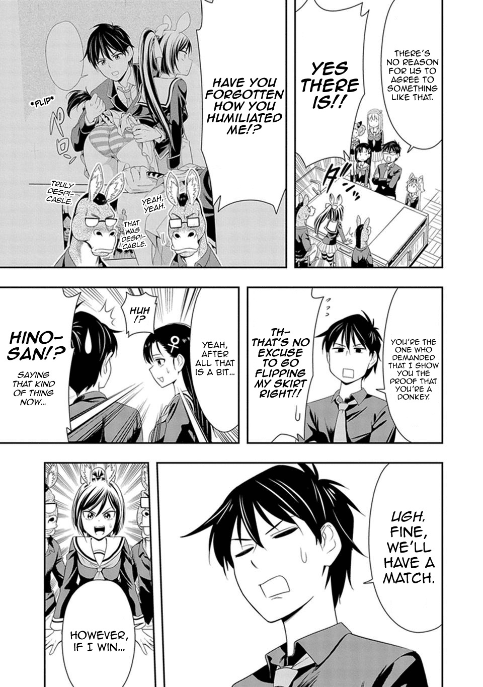 Murenase! Shiiton Gakuen Chapter 8 - Page 11