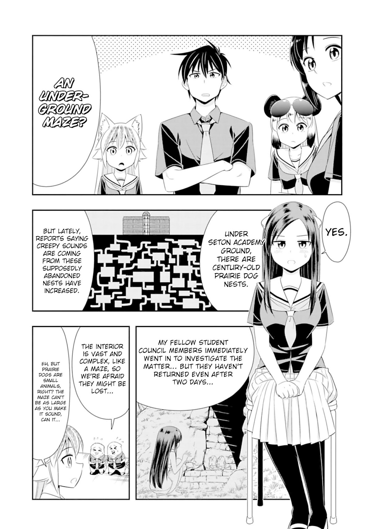 Murenase! Shiiton Gakuen Chapter 87 - Page 3