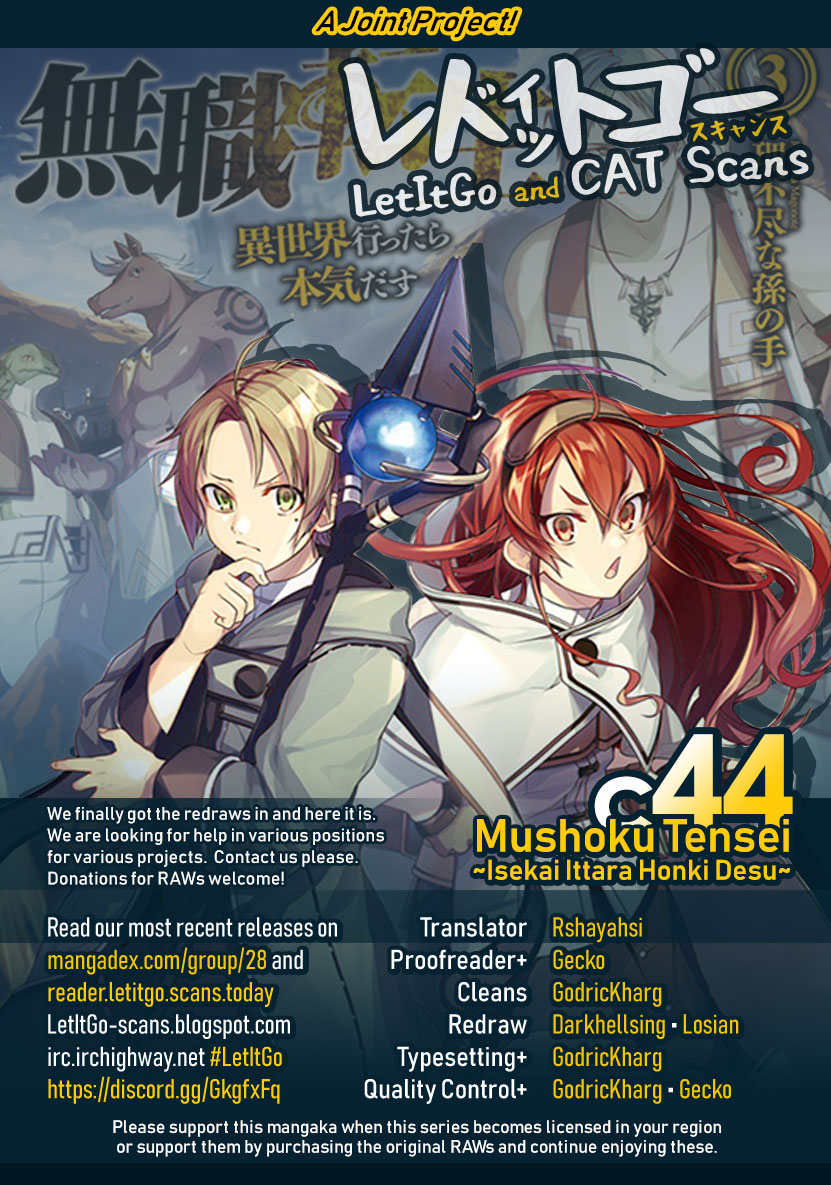 Mushoku Tensei – Isekai Ittara Honki Dasu Chapter 44 - Page 1