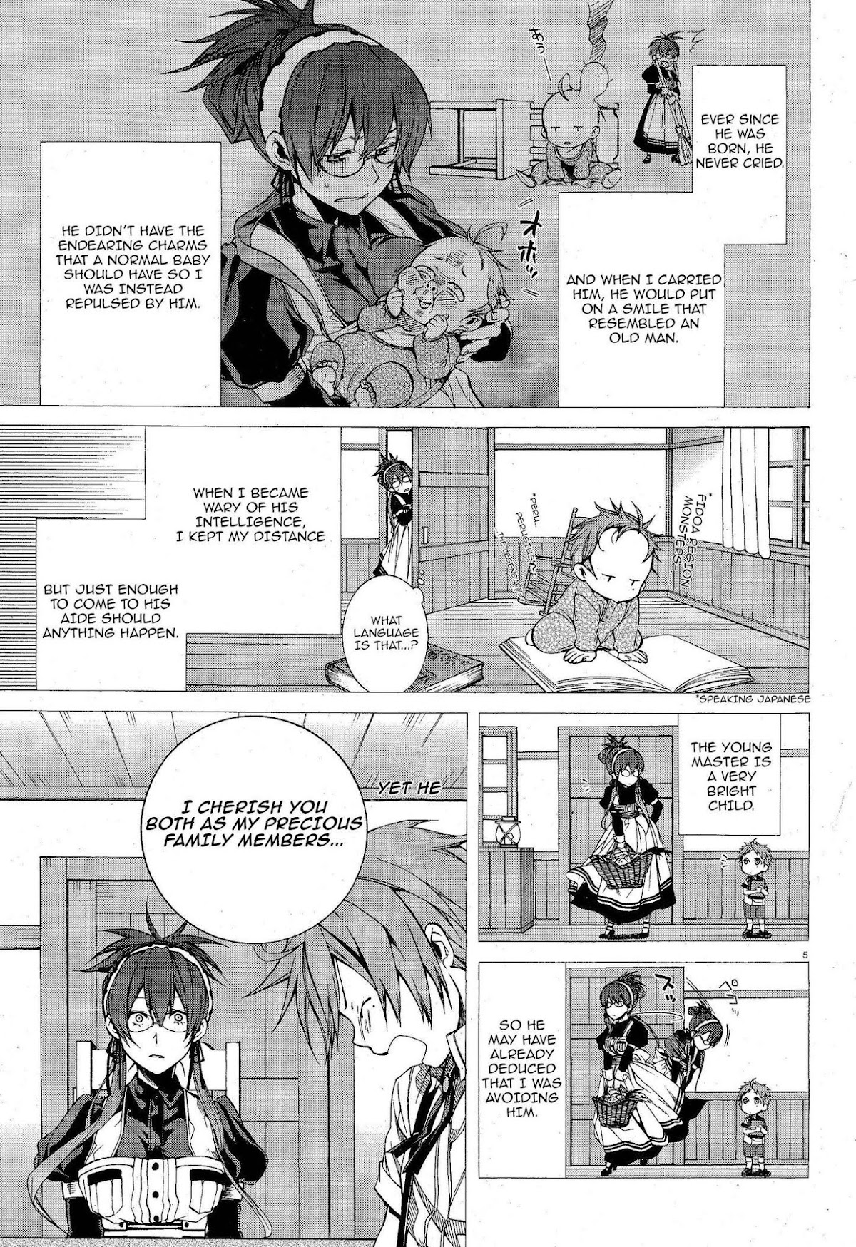 Mushoku Tensei – Isekai Ittara Honki Dasu Chapter 5.5 - Page 6