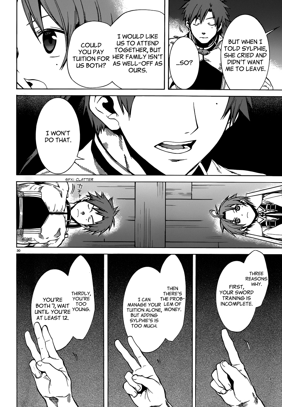 Mushoku Tensei – Isekai Ittara Honki Dasu Chapter 5 - Page 30