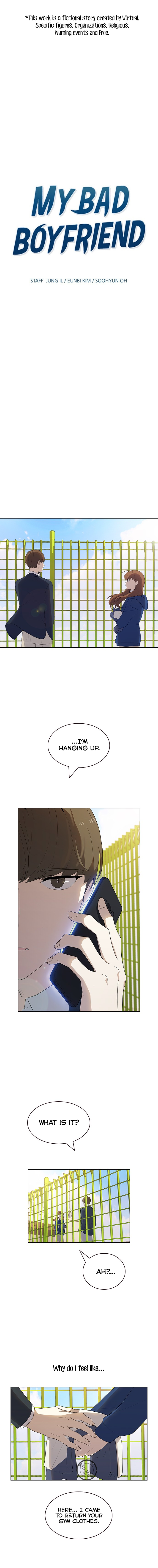 My Bad Boyfriend Chapter 22 - Page 1