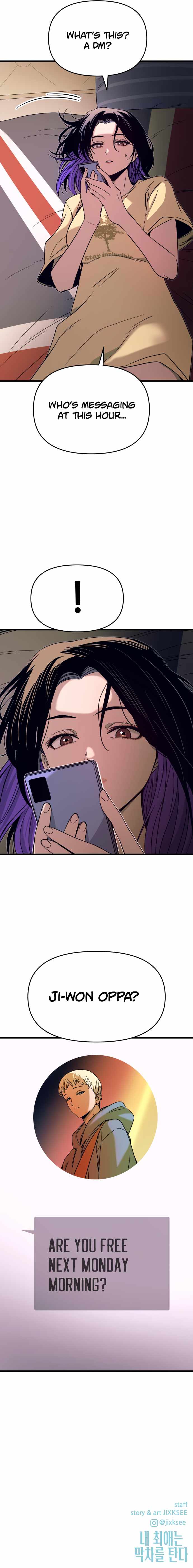 My Bias Gets On The Last Train Chapter 47 - Page 22