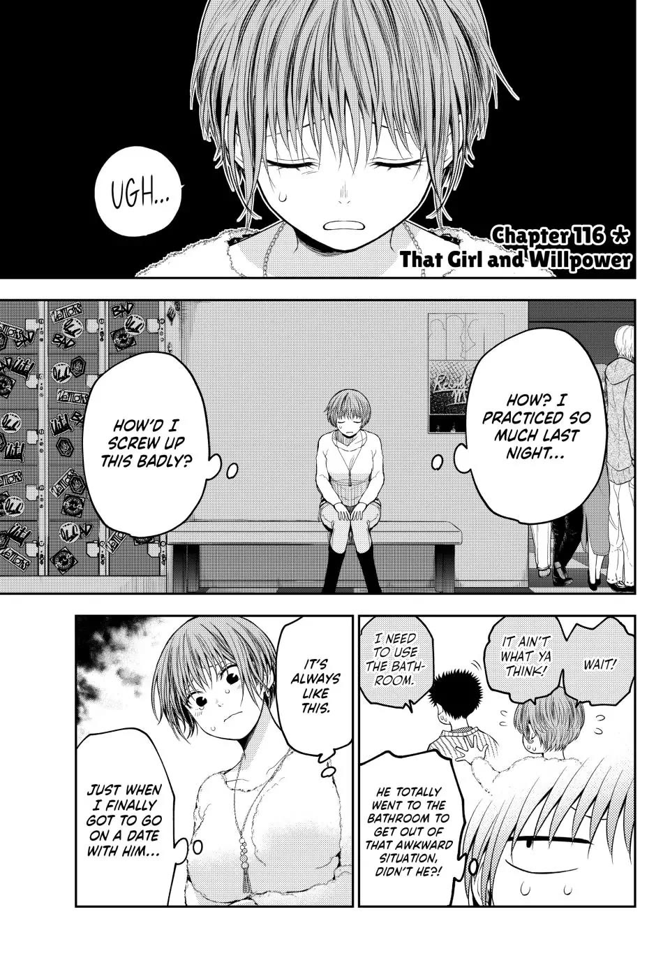 My Charms Are Wasted On Kuroiwa Medaka Chapter 116 - Page 1
