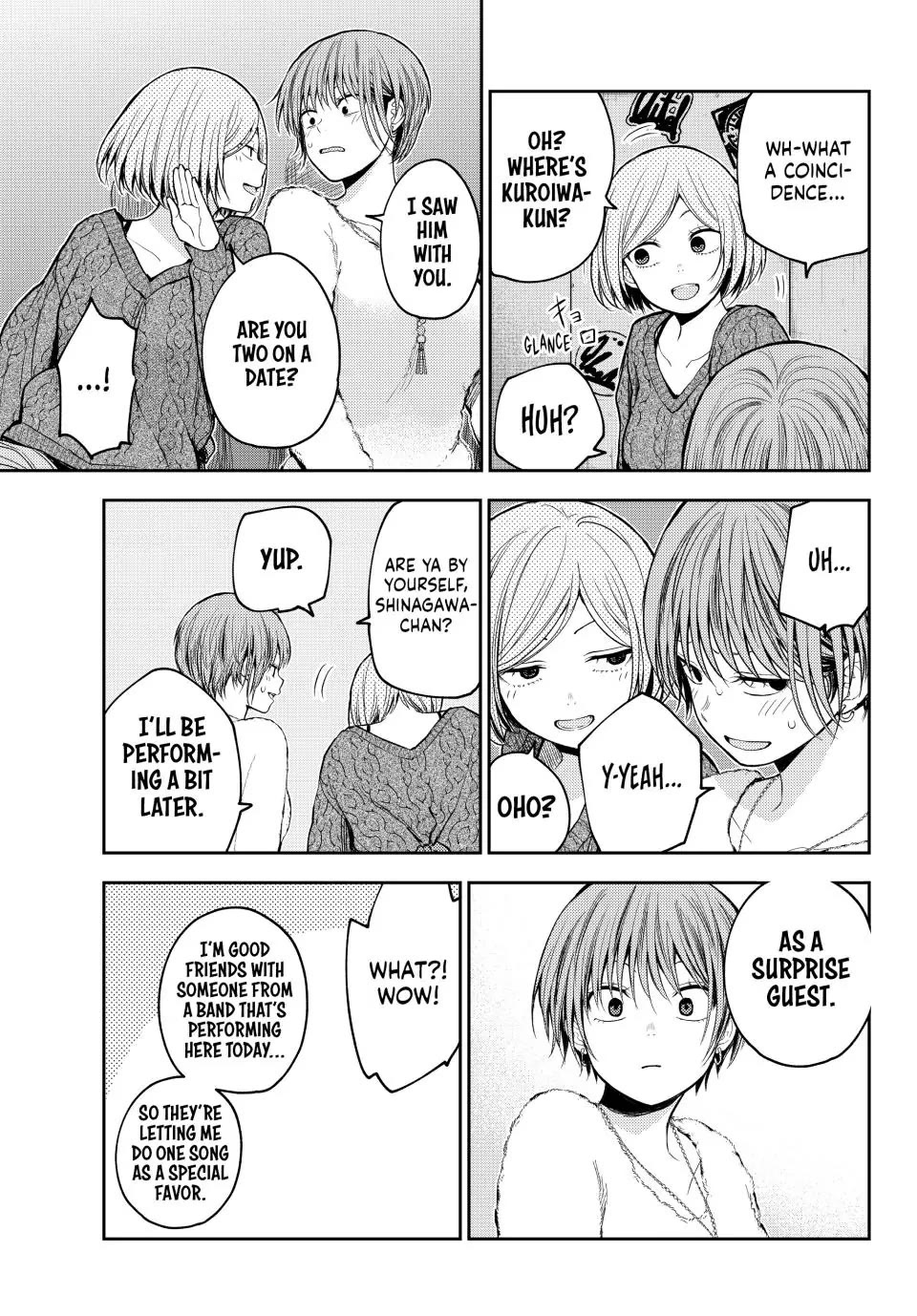 My Charms Are Wasted On Kuroiwa Medaka Chapter 116 - Page 3