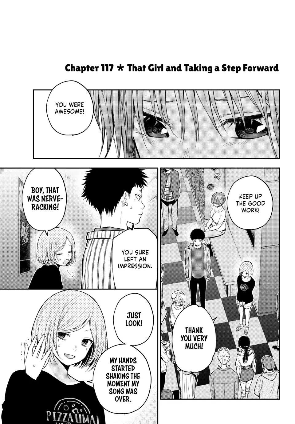 My Charms Are Wasted On Kuroiwa Medaka Chapter 117 - Page 1