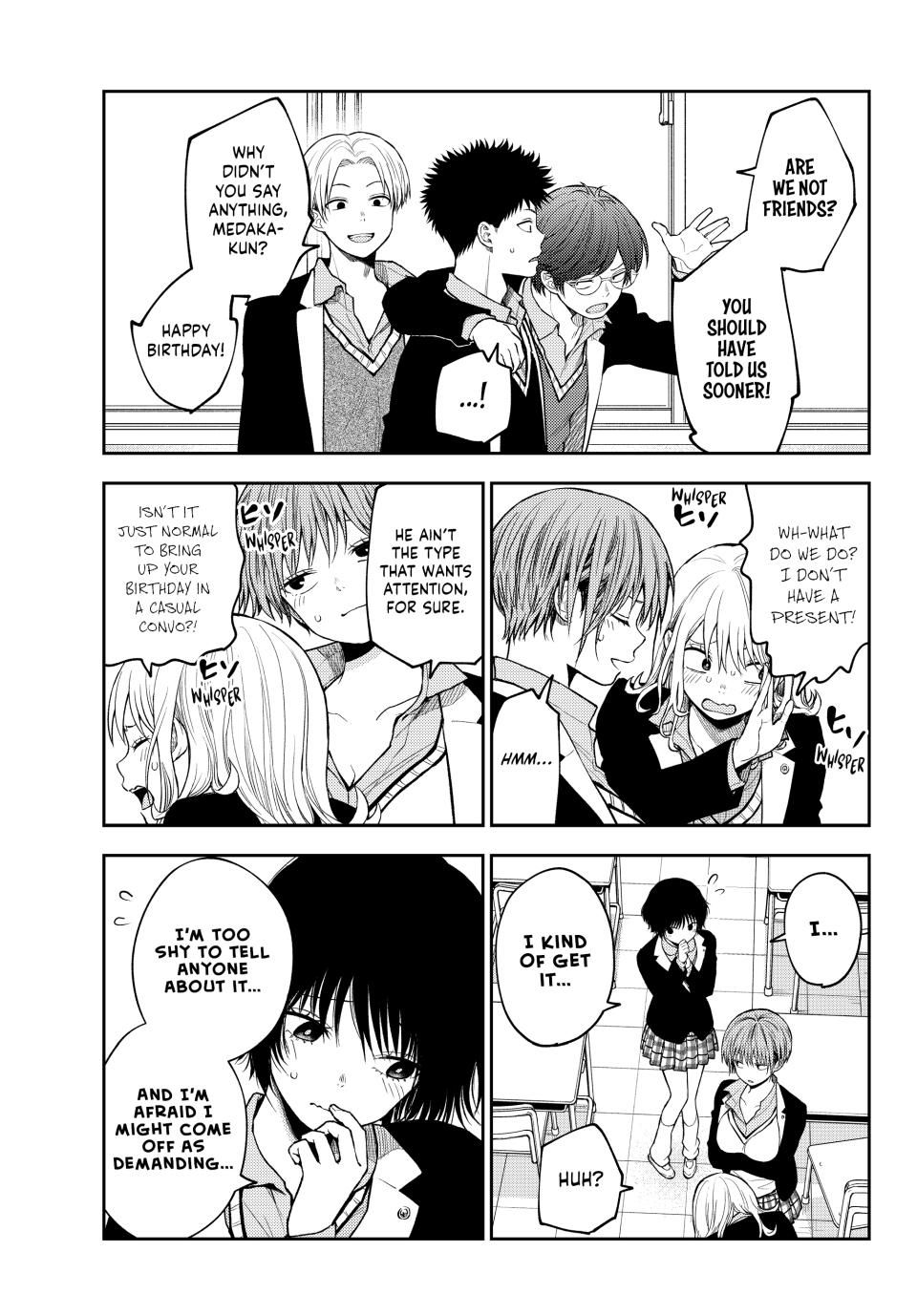 My Charms Are Wasted On Kuroiwa Medaka Chapter 141 - Page 4