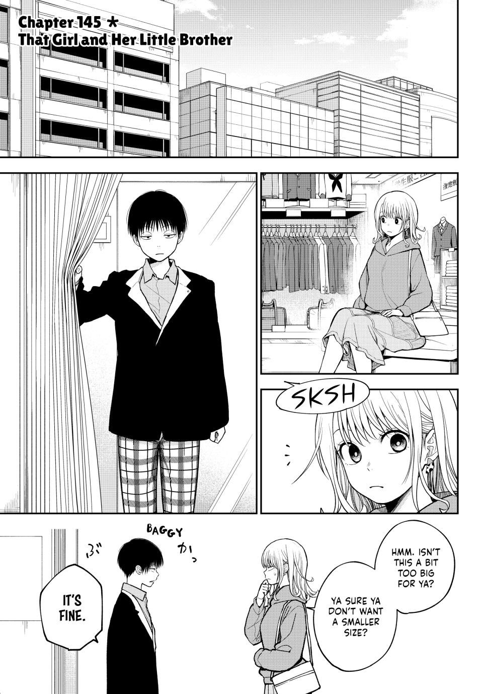 My Charms Are Wasted On Kuroiwa Medaka Chapter 145 - Page 1