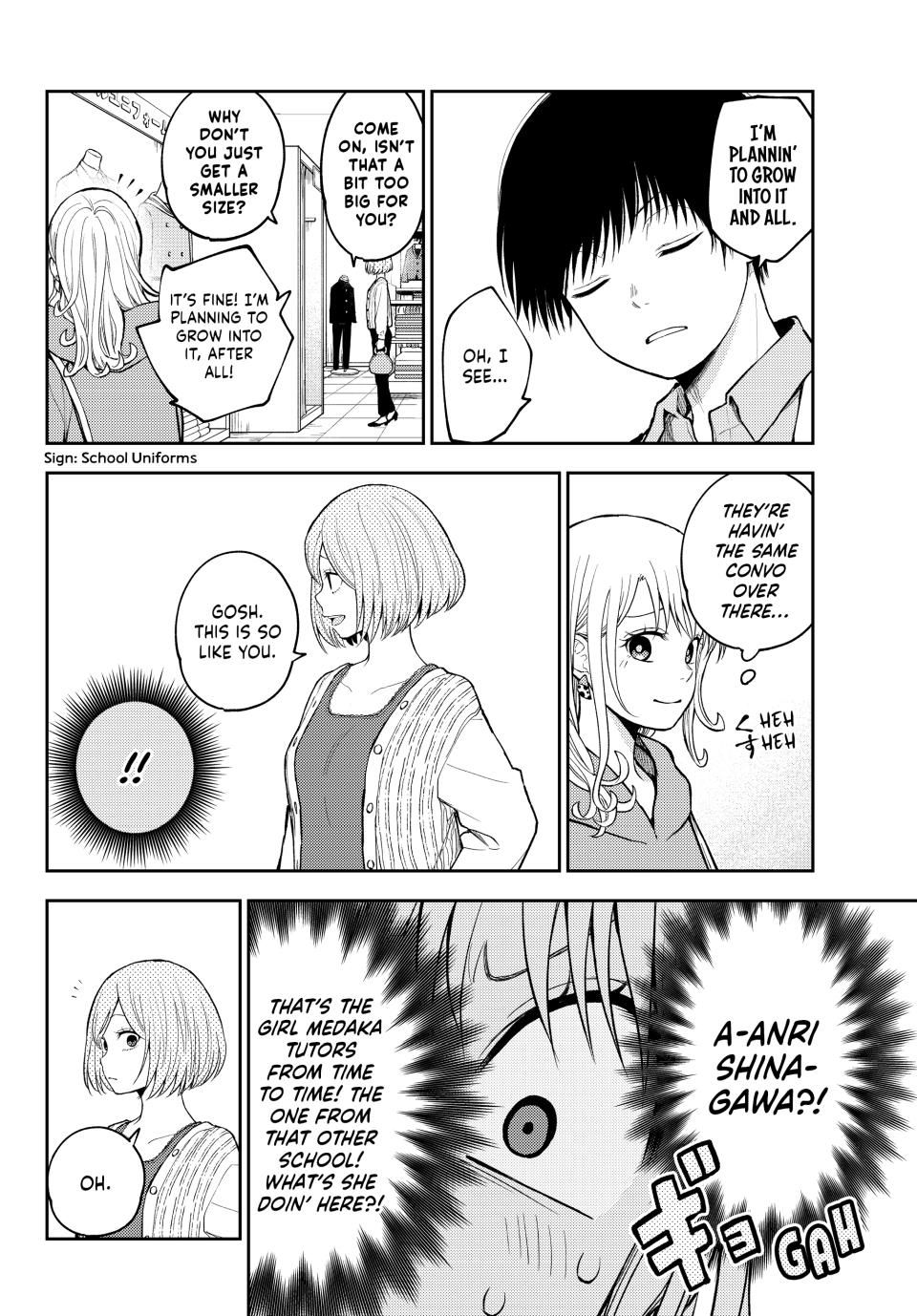 My Charms Are Wasted On Kuroiwa Medaka Chapter 145 - Page 2