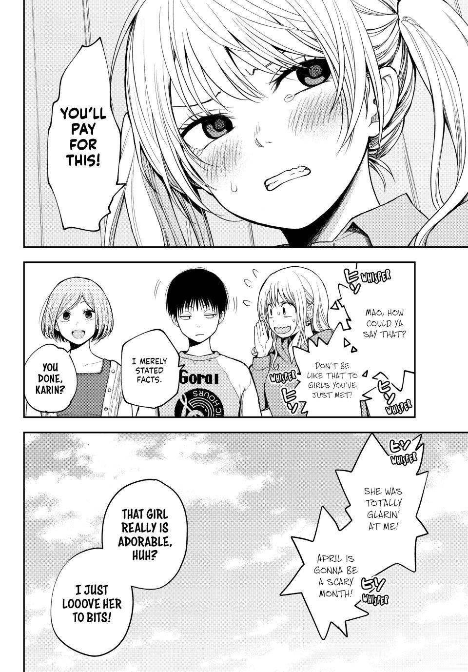 My Charms Are Wasted On Kuroiwa Medaka Chapter 145 - Page 14