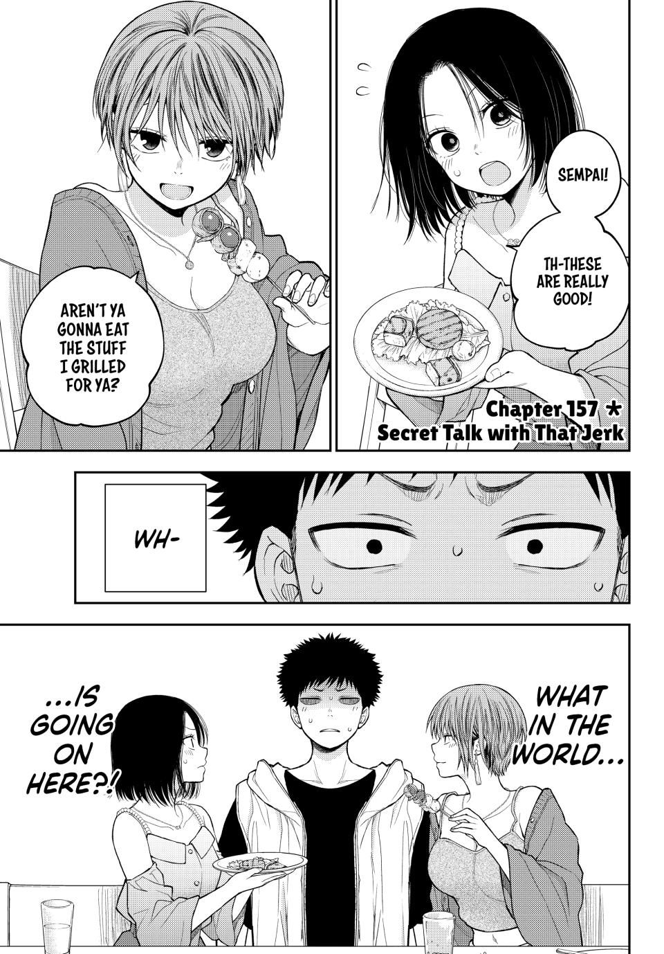 My Charms Are Wasted On Kuroiwa Medaka Chapter 157 - Page 1