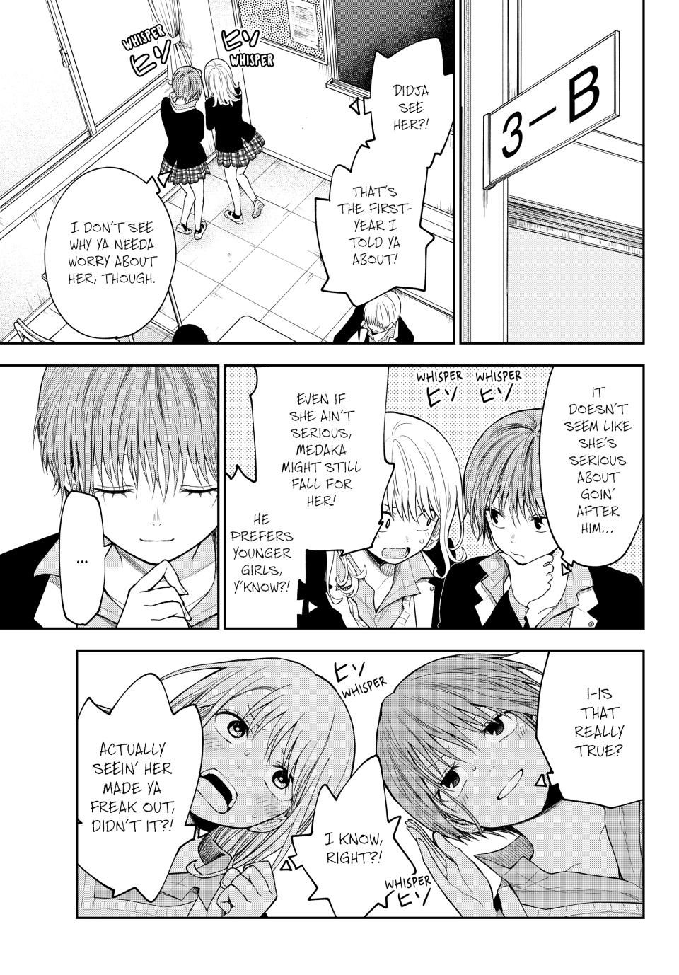 My Charms Are Wasted On Kuroiwa Medaka Chapter 163 - Page 9