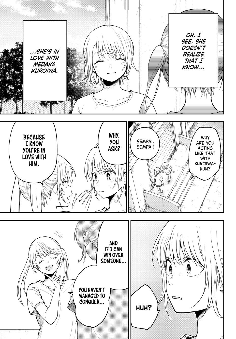 My Charms Are Wasted On Kuroiwa Medaka Chapter 166 - Page 8