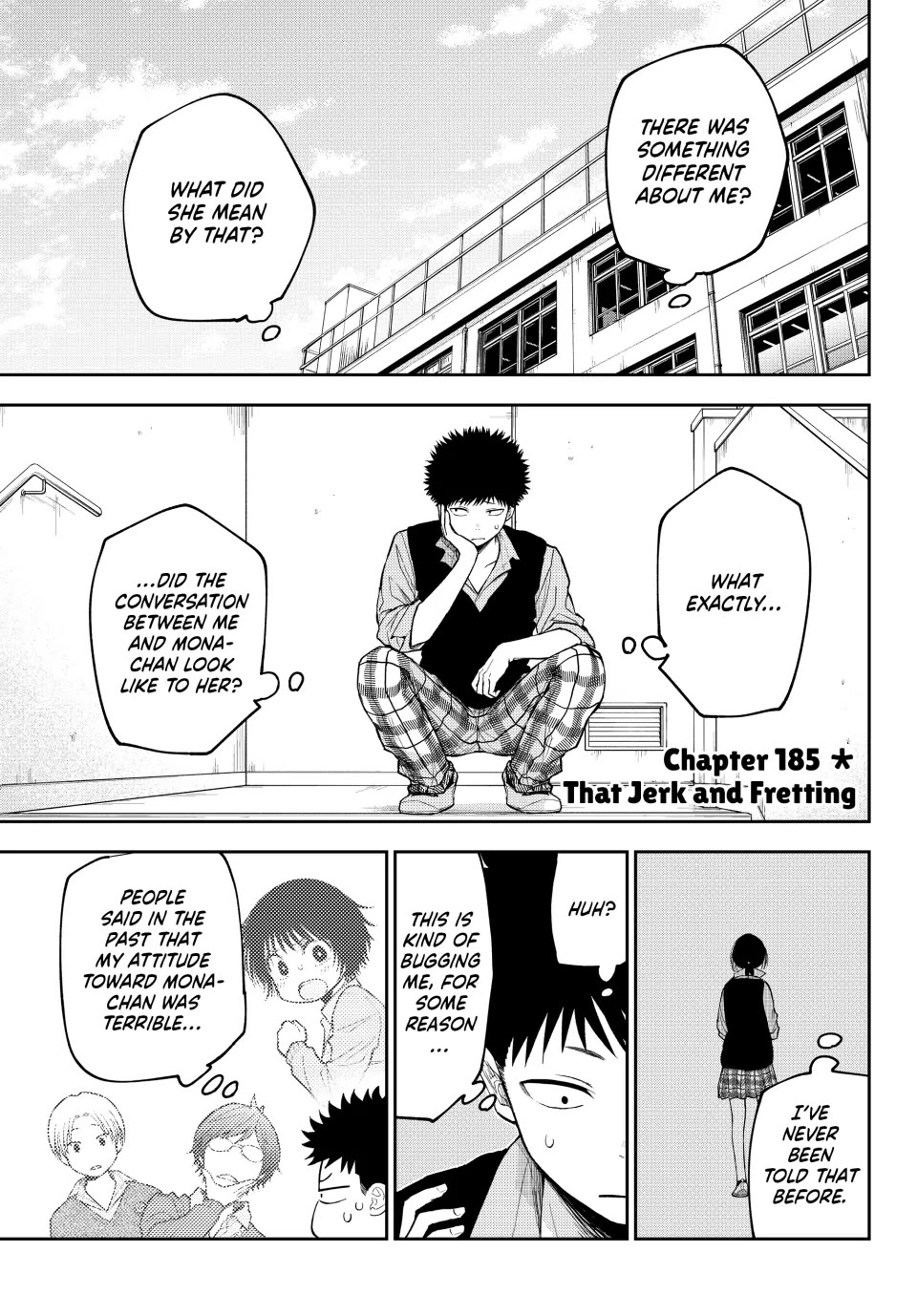 My Charms Are Wasted On Kuroiwa Medaka Chapter 185 - Page 1