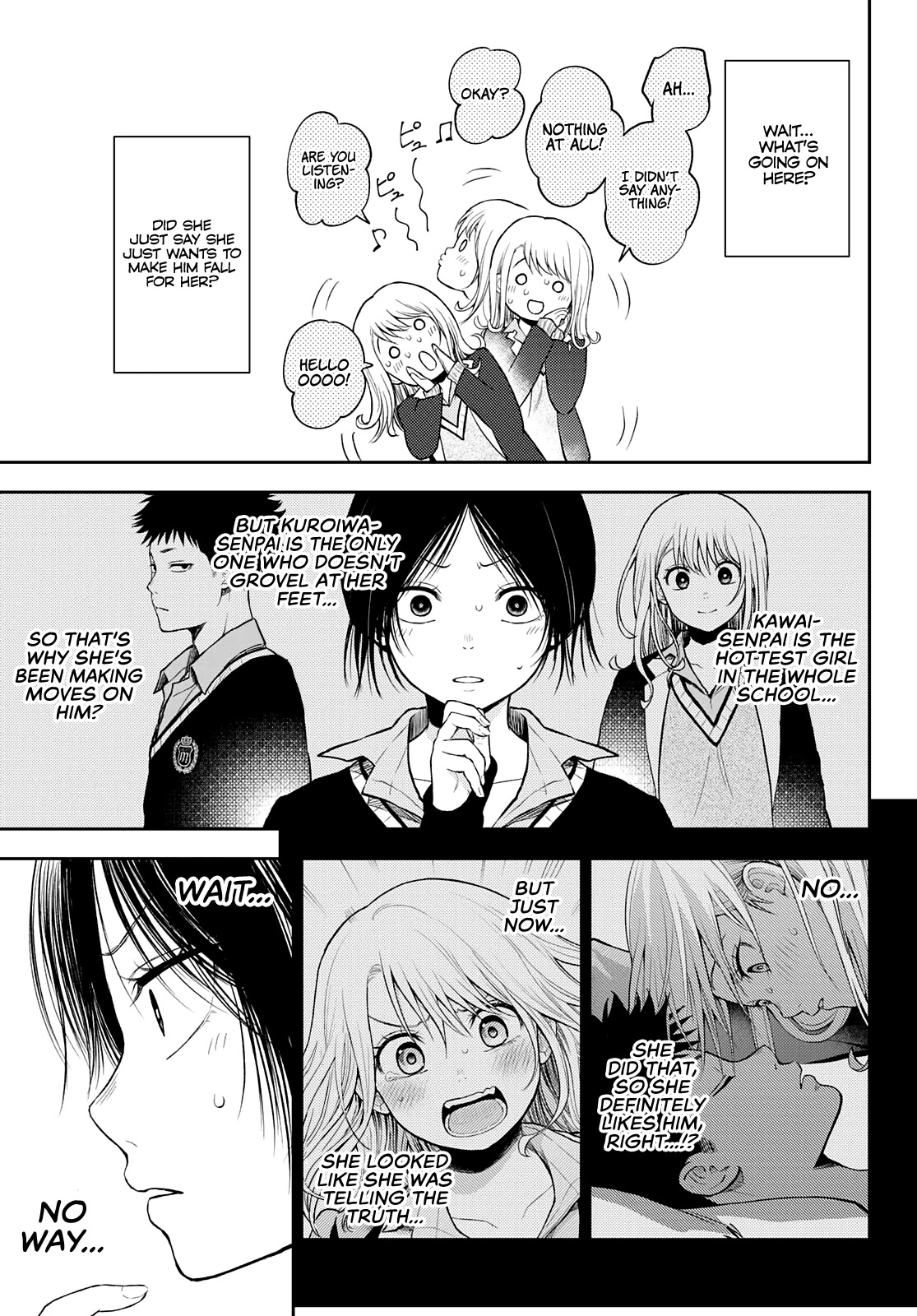 My Charms Are Wasted On Kuroiwa Medaka Chapter 21 - Page 12