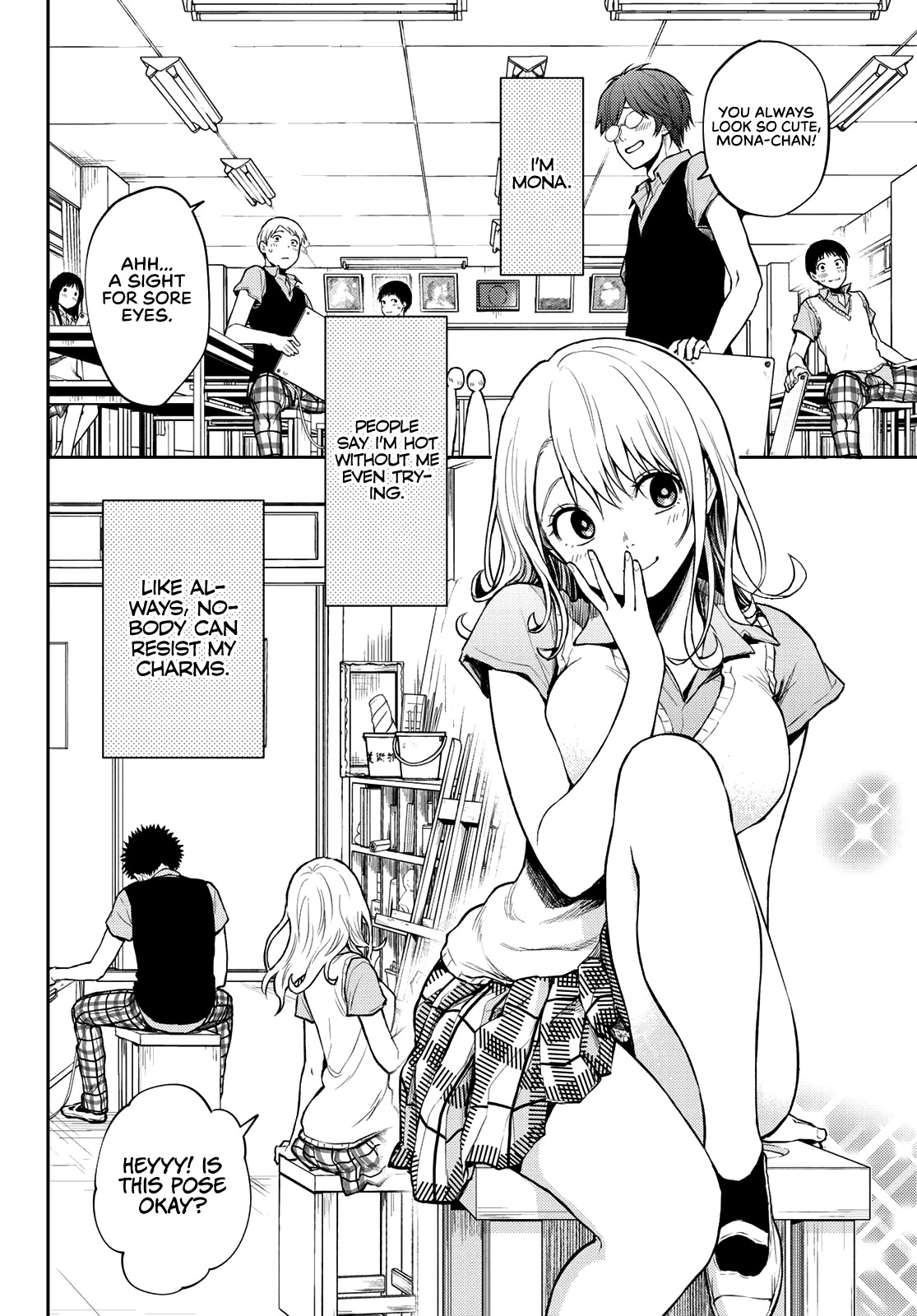 My Charms Are Wasted On Kuroiwa Medaka Chapter 3 - Page 3