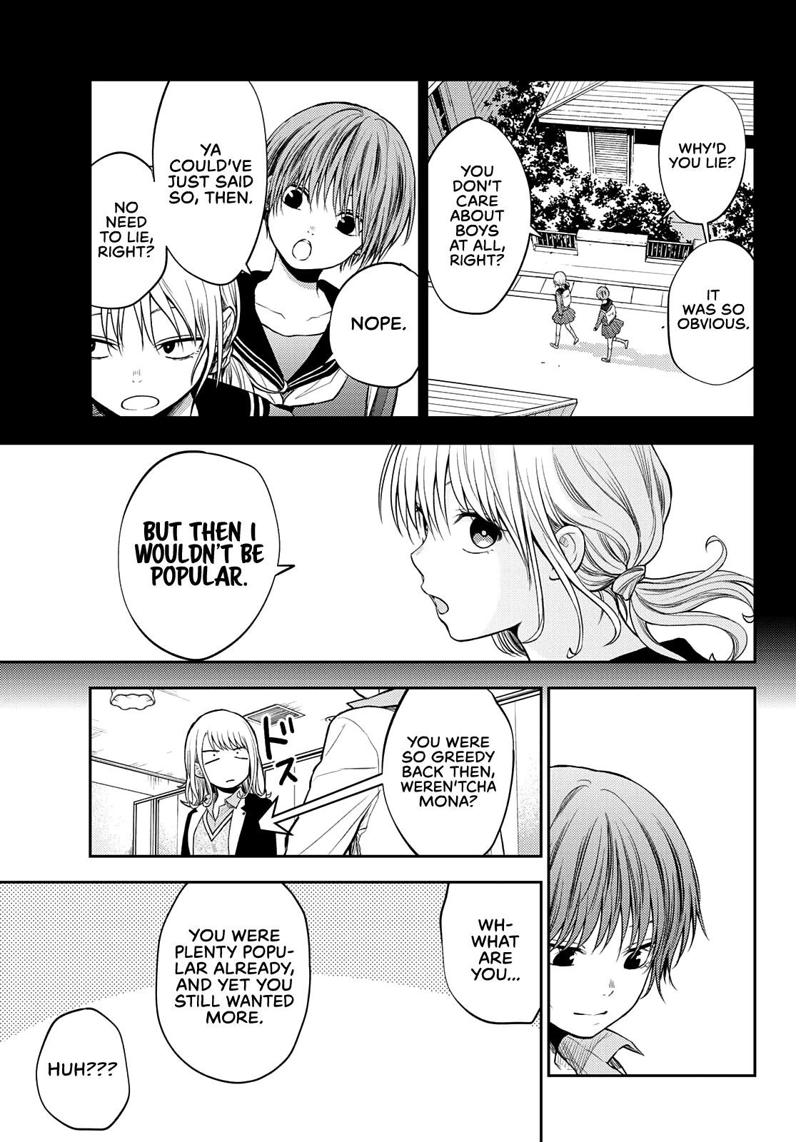 My Charms Are Wasted On Kuroiwa Medaka Chapter 38 - Page 12