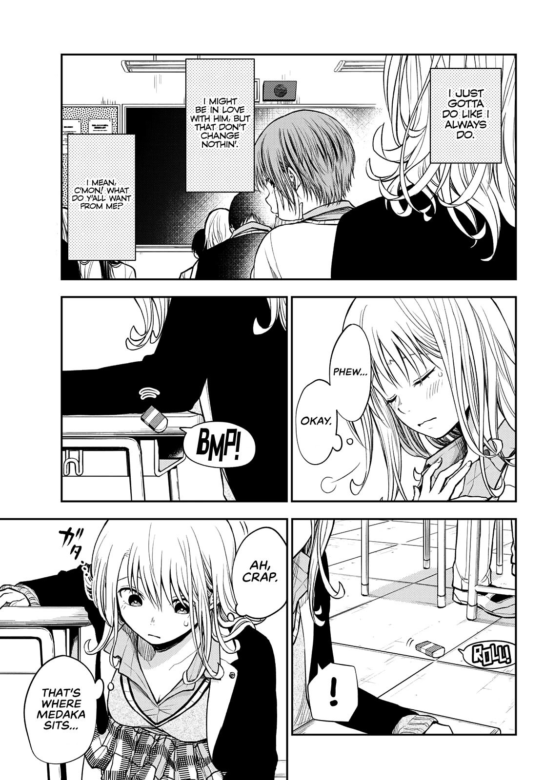 My Charms Are Wasted On Kuroiwa Medaka Chapter 43 - Page 12