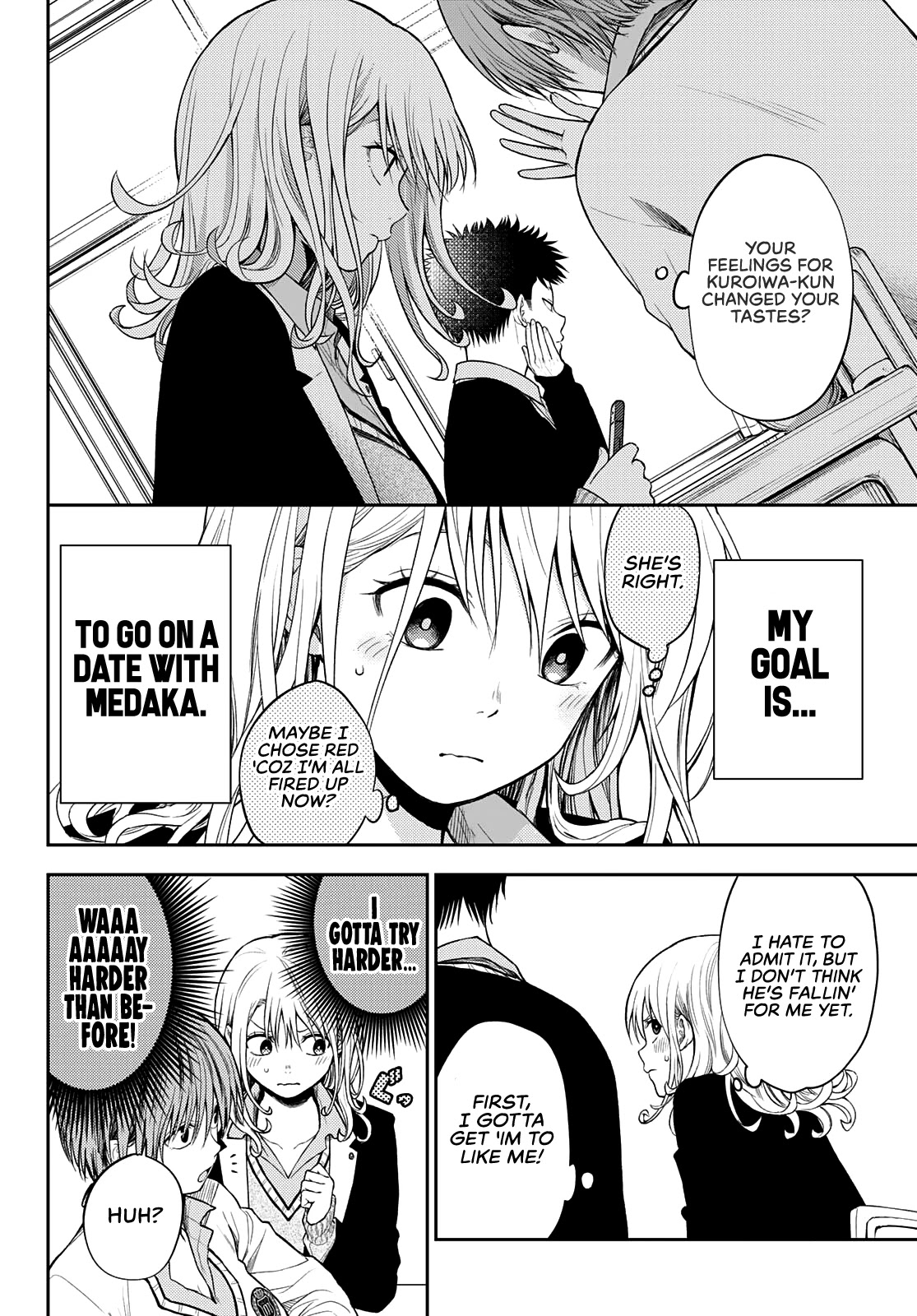 My Charms Are Wasted On Kuroiwa Medaka Chapter 46 - Page 3
