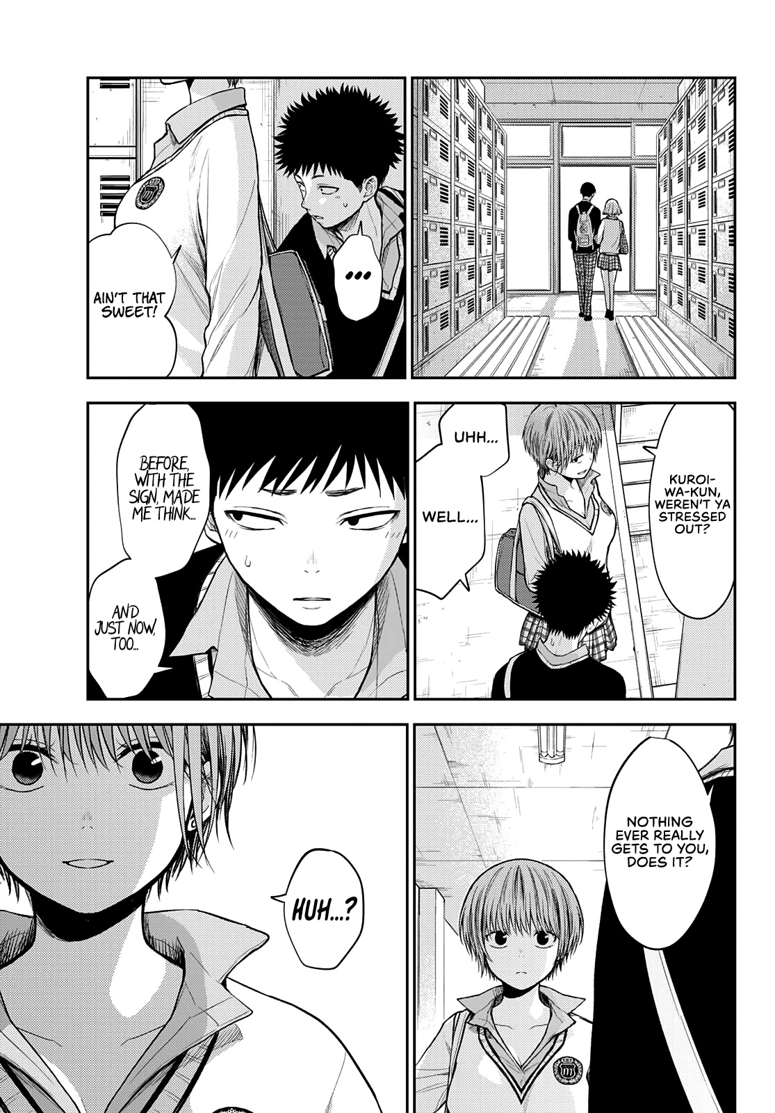 My Charms Are Wasted On Kuroiwa Medaka Chapter 57 - Page 12