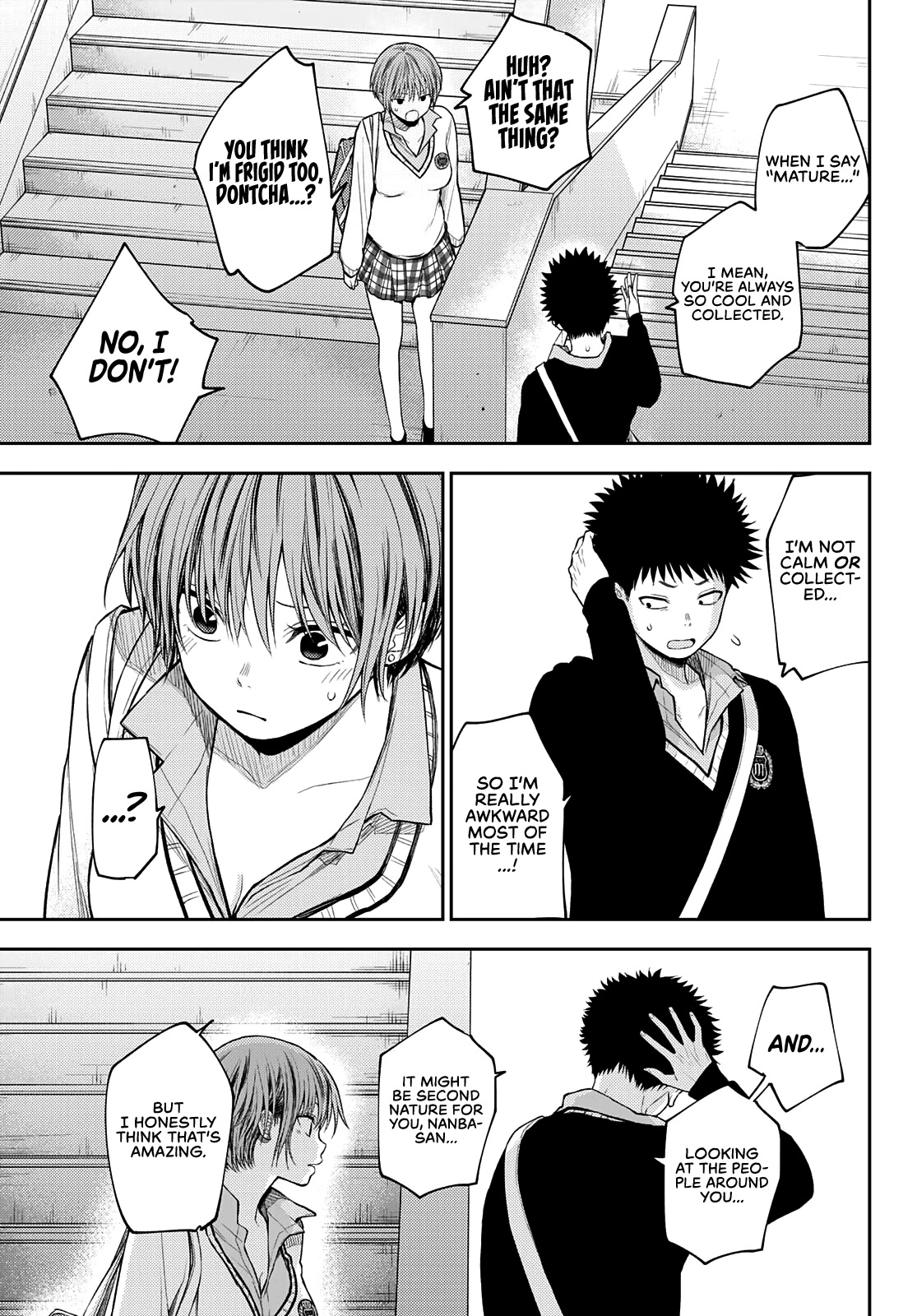 My Charms Are Wasted On Kuroiwa Medaka Chapter 68 - Page 12