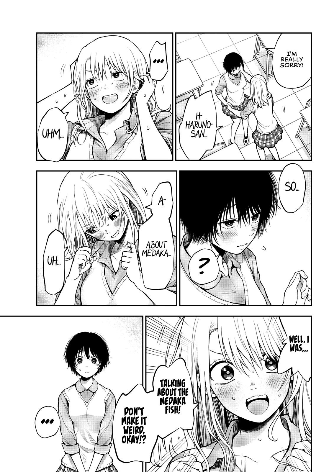 My Charms Are Wasted On Kuroiwa Medaka Chapter 7 - Page 14