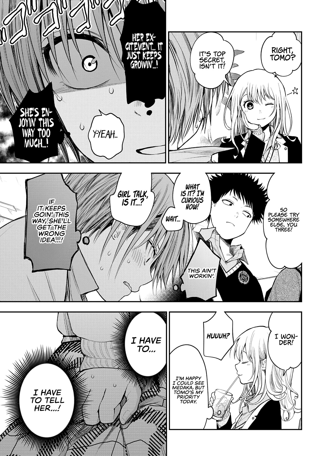 My Charms Are Wasted On Kuroiwa Medaka Chapter 73 - Page 12