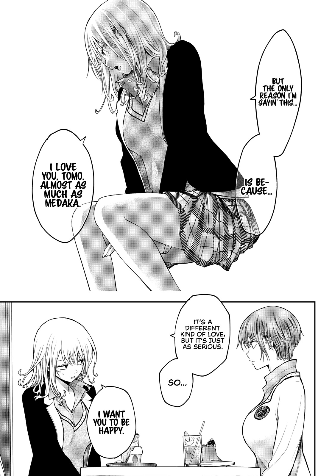 My Charms Are Wasted On Kuroiwa Medaka Chapter 74 - Page 12