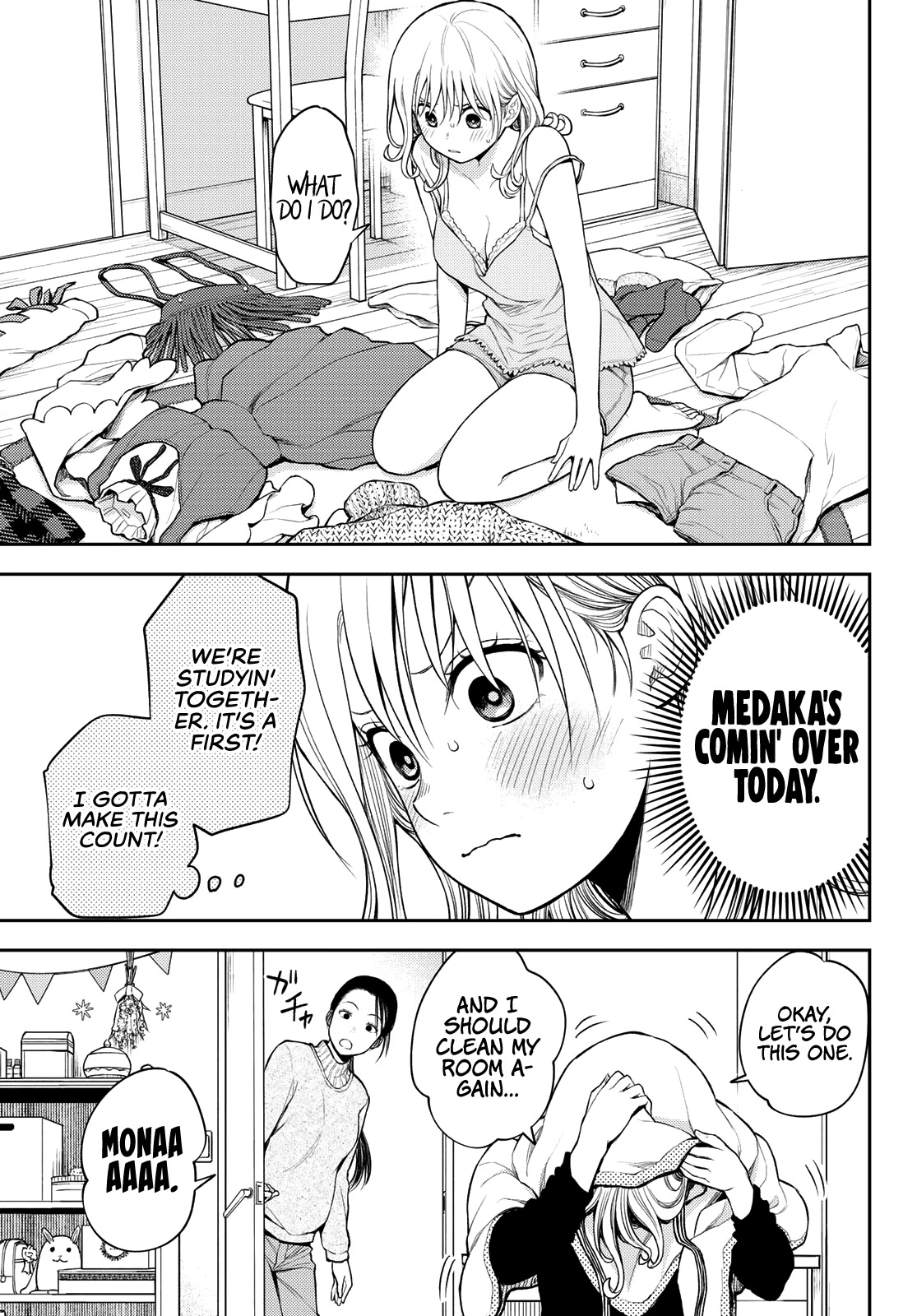 My Charms Are Wasted On Kuroiwa Medaka Chapter 78 - Page 12