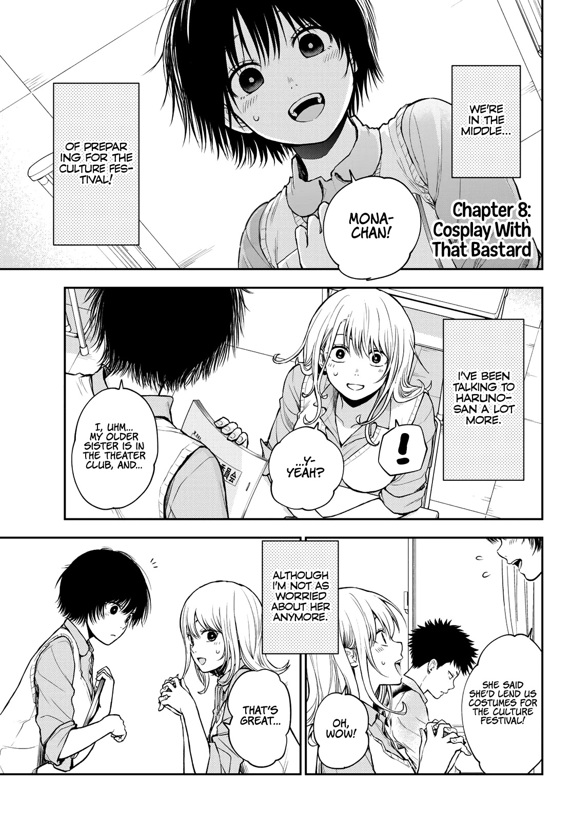My Charms Are Wasted On Kuroiwa Medaka Chapter 8 - Page 2