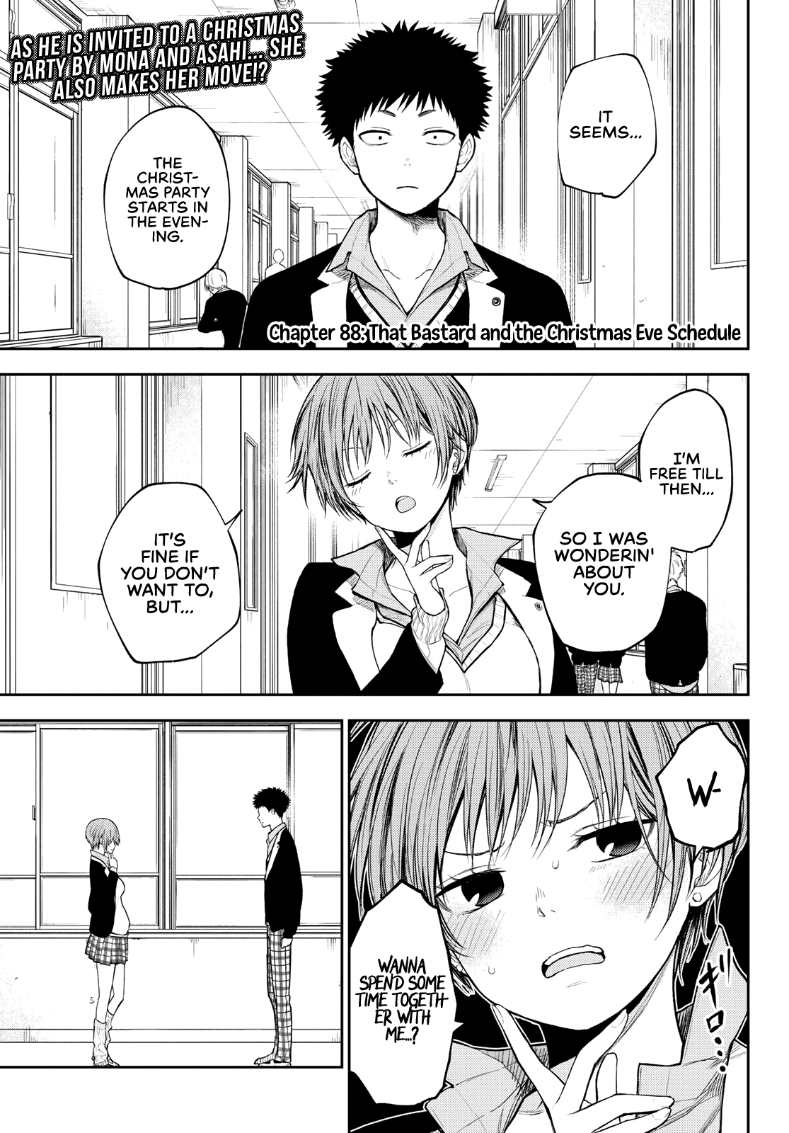 My Charms Are Wasted On Kuroiwa Medaka Chapter 88 - Page 2