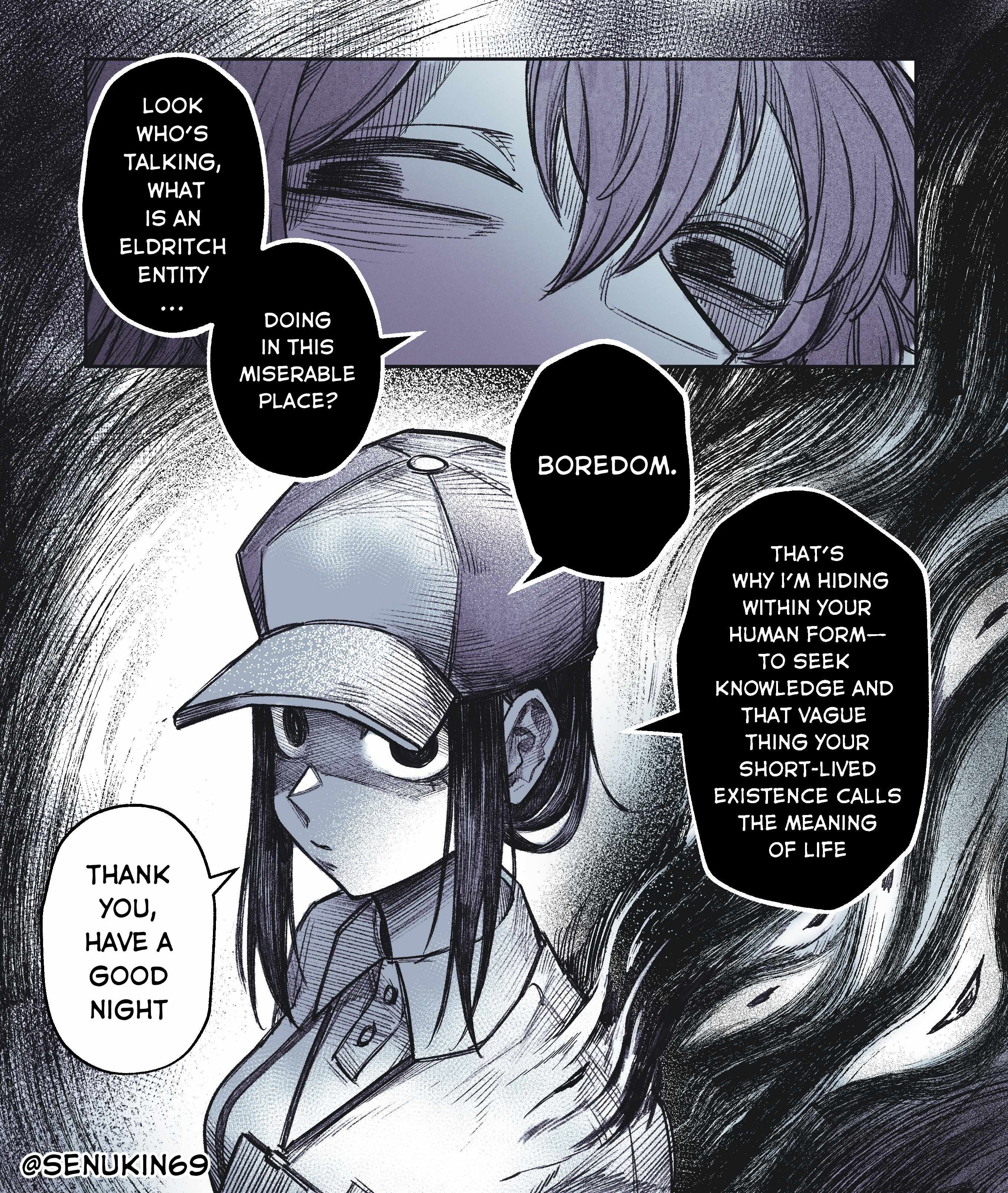My Co-worker is an Eldritch X! Chapter 1 - Page 4
