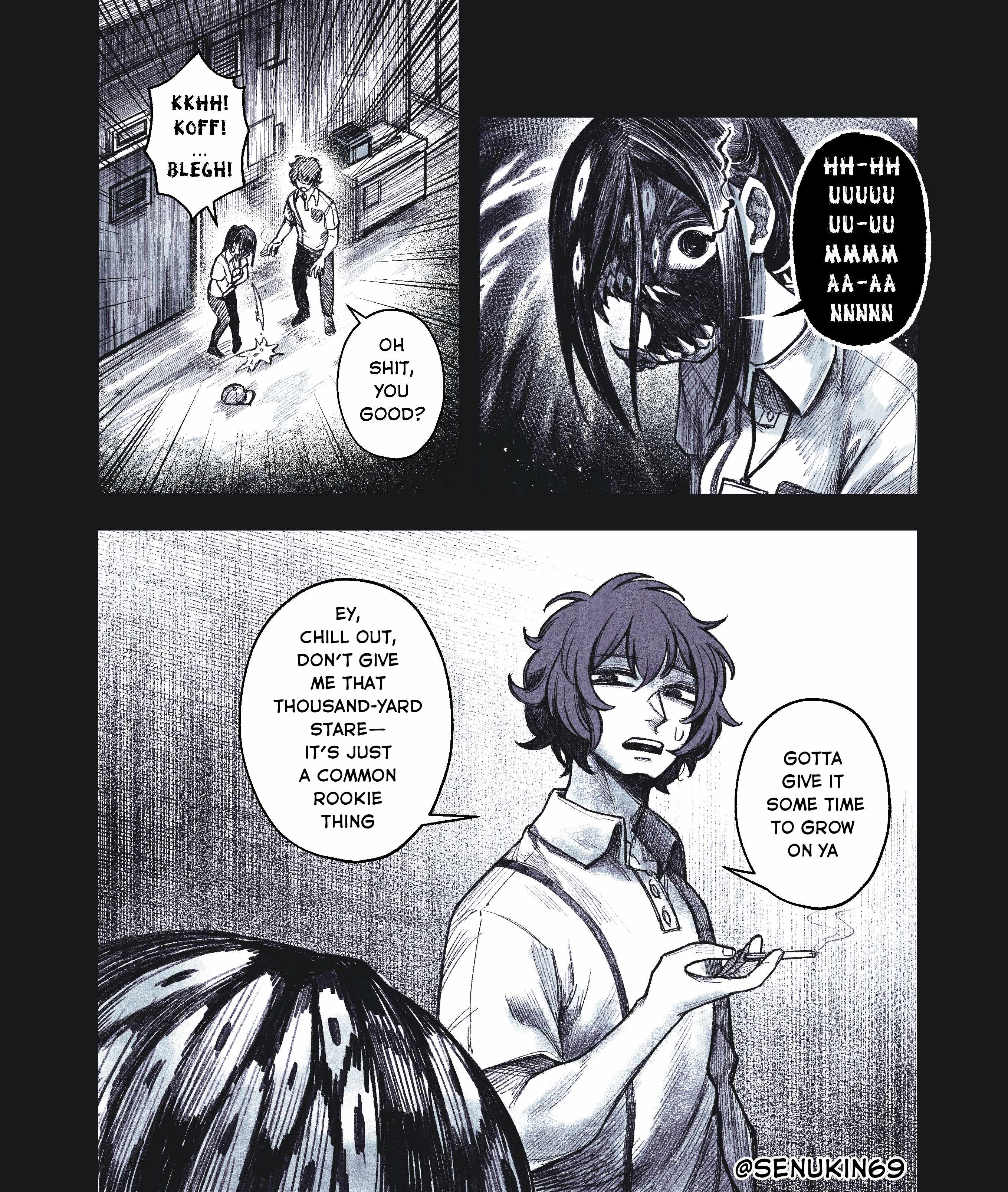 My Co-worker is an Eldritch X! Chapter 2 - Page 4